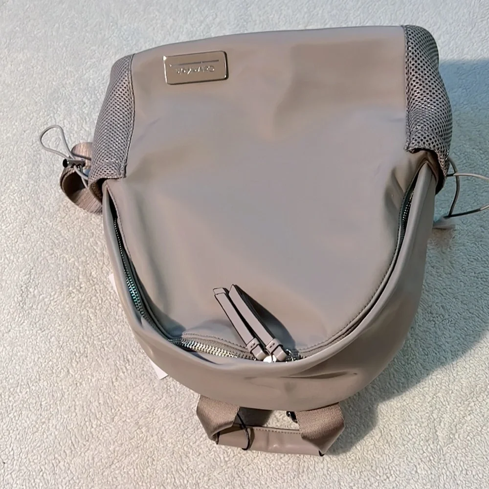 Calvin KLEIN Jessie Mesh Side Pocket Nylon Backpack